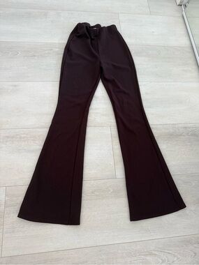 H&M Dark Brown Bootcut Flare Pants